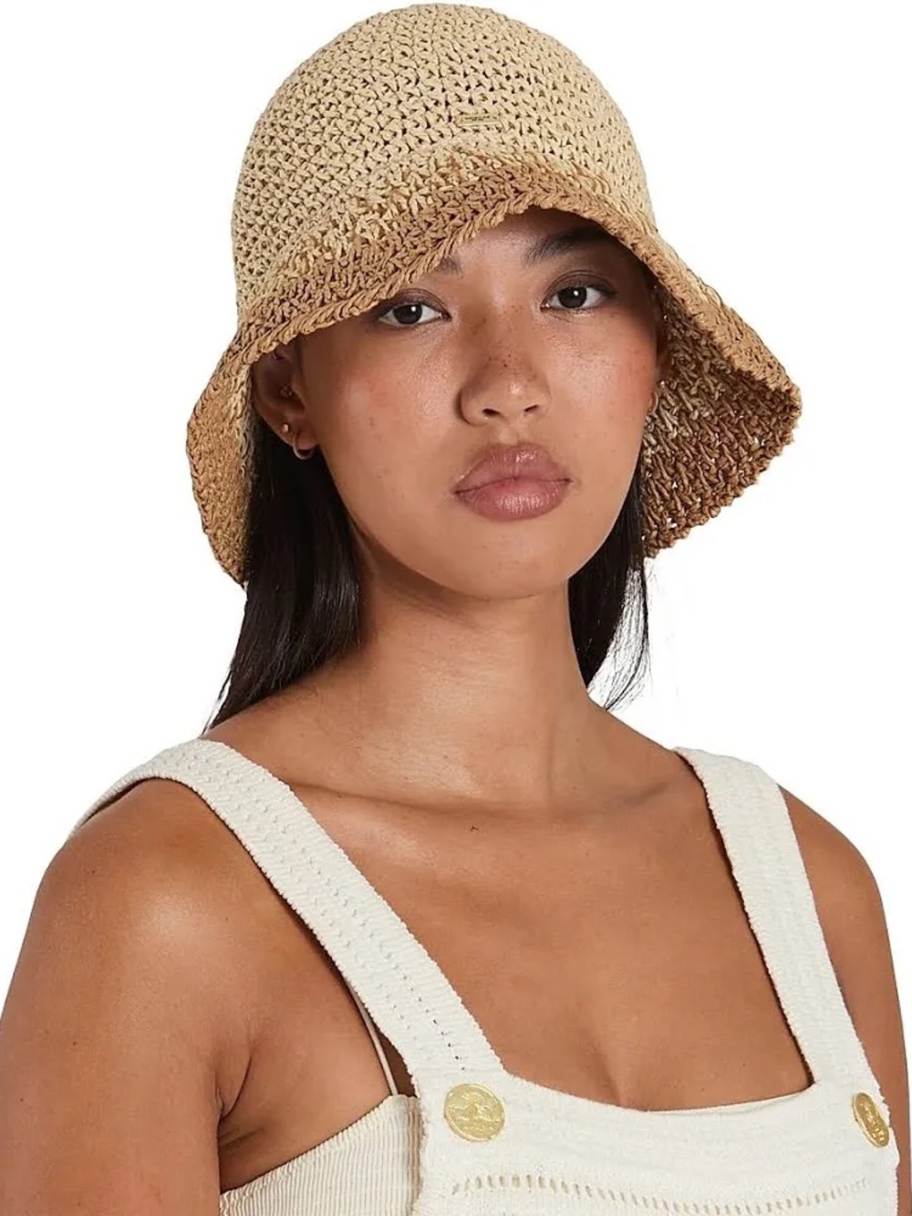 NWT Eugenia Kim Straw Bucket Hat